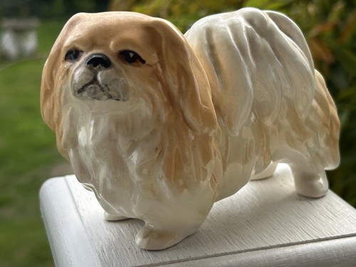 Vintage sylvac pekingese - pekingese, dog