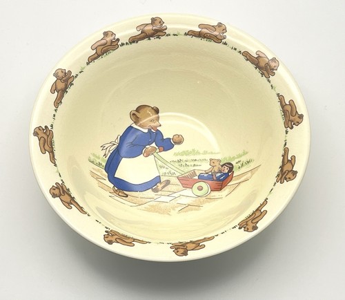 Sylvac ware teddy bear bowl - sylvac,