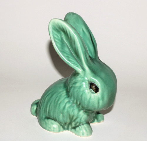 Sylvac green snub bunny - green,